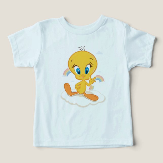 Camiseta Pássaro Tweety  (Design frontal)