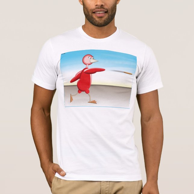 Camiseta Pássaro Vermelho (Frente)