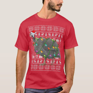 Camiseta Pássaro-voador-guincho Lover Santa Hat Ugly Guiné