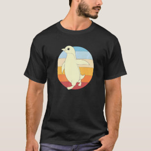 Camiseta Pássaro Zoológico Retro Antártico Pinguim Antártic