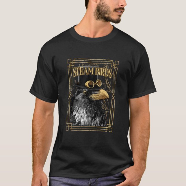 Camiseta Pássaros a vapor (Frente)