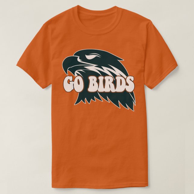 Camiseta Pássaros Águias Vão Pássaros (Frente do Design)