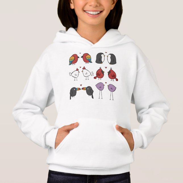 Camiseta Pássaros Apaixonados (Frente)