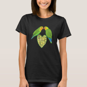 Camiseta Pássaros apaixonados
