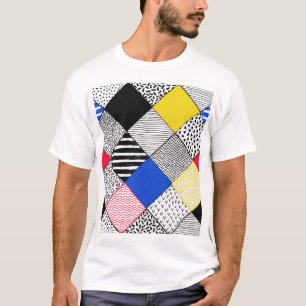 Camiseta Pássaros, bolinhas.