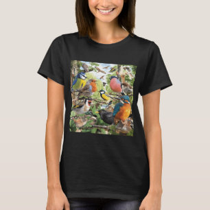 Camiseta Pássaros Britânicos