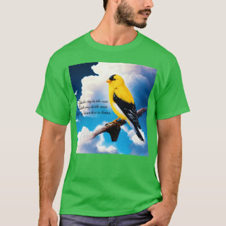 Camiseta Pássaros cantam menino