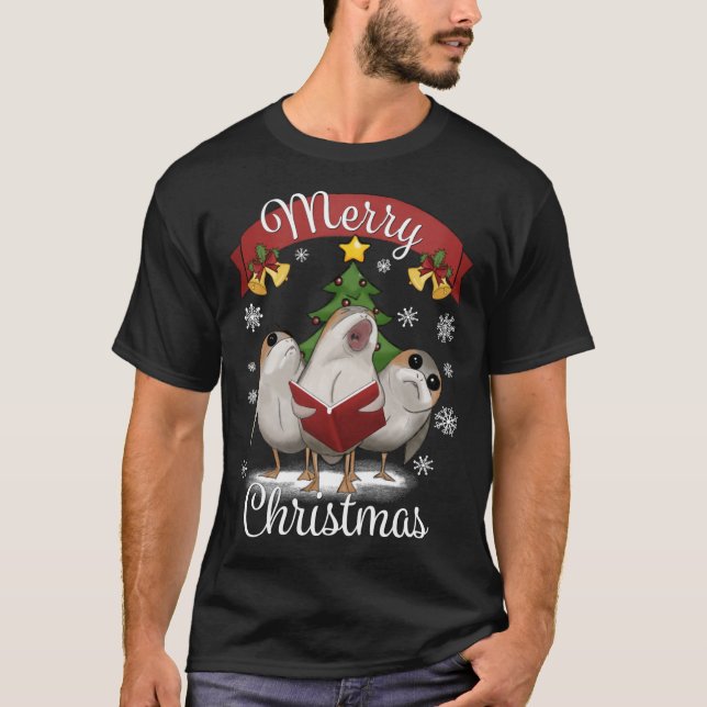 Camiseta Pássaros Casam Natal (Frente)