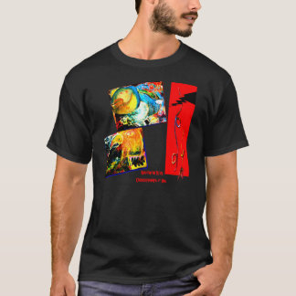Camiseta Pássaros Coraciiformes e Coruja