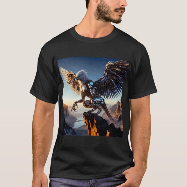 Camiseta Pássaros da Excelência: Harpia Fantasia (Frente)