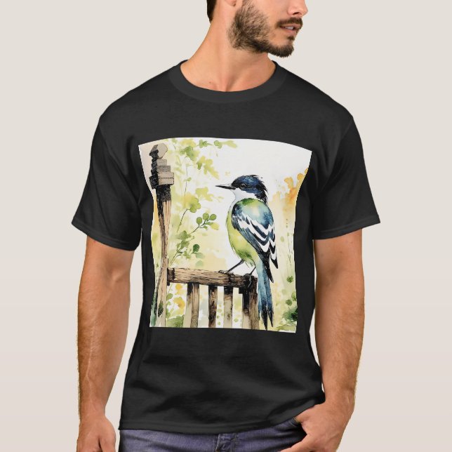 Camiseta Pássaros da Excelência na natureza Vários #1 (Frente)