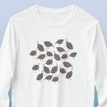 Camiseta Pássaros-das-índole<br><div class="desc">Um bando de guineenses bonitos e divertidos para avicultores e amantes de aves.</div>