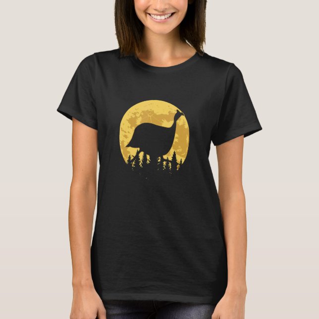 Camiseta Pássaros das Luas da Floresta de Guiné (Frente)