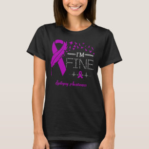 Camiseta Pássaros das penas Eu sou boa consciência epilépti