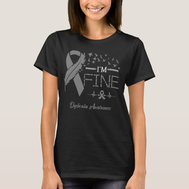 Camiseta Pássaros das penas Eu sou uma boa consciência de d (Frente)