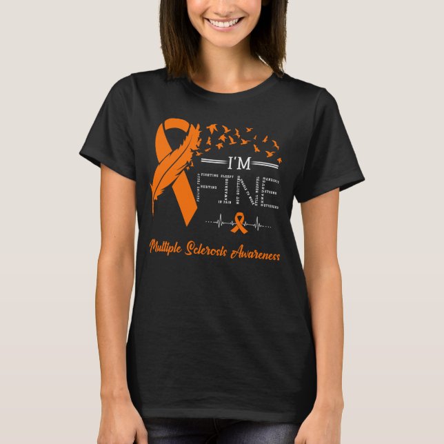 Camiseta Pássaros das penas, sou um ótimo Awarenes de escle (Frente)