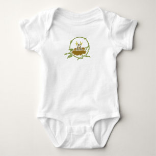 Camiseta Pássaros de bebê