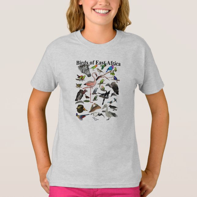 Camiseta Pássaros de East Africa (Frente)