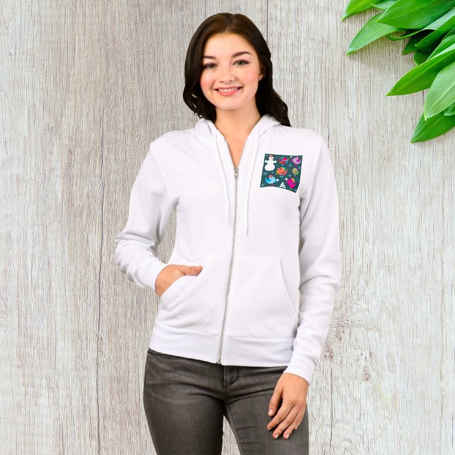Camiseta Pássaros de inverno brincando em neve com boneco d (Criador carregado)