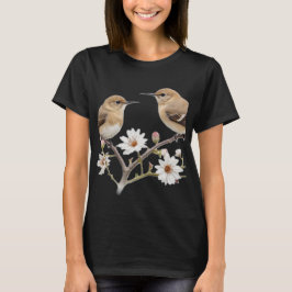 Camiseta pássaros de jardim