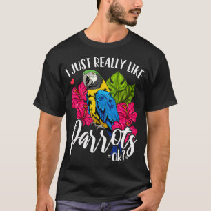 Camiseta Pássaros de papagaio