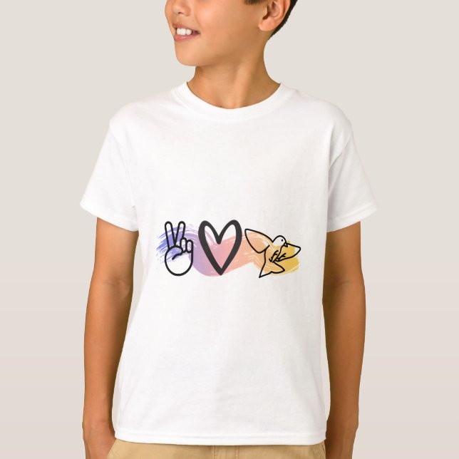Camiseta Pássaros de paz amor observando aves (Frente)