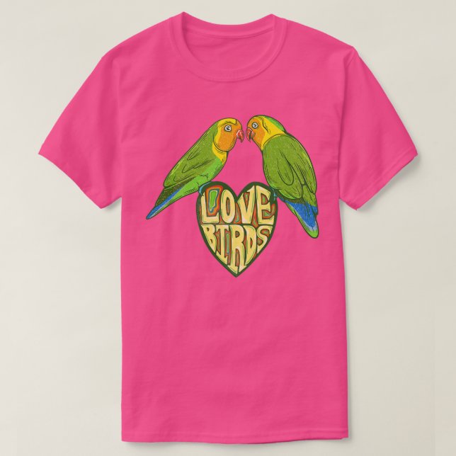 Camiseta Pássaros do Amor (Frente do Design)