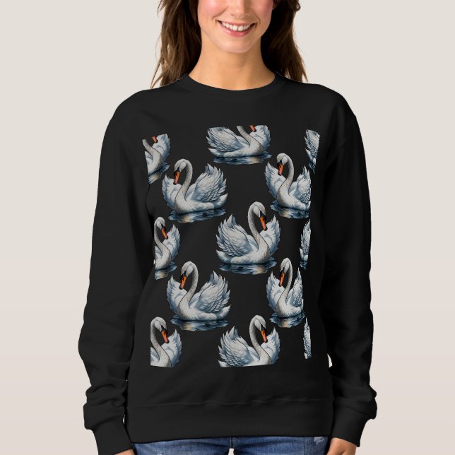 Camiseta Pássaros do Cisne - Design (Frente)