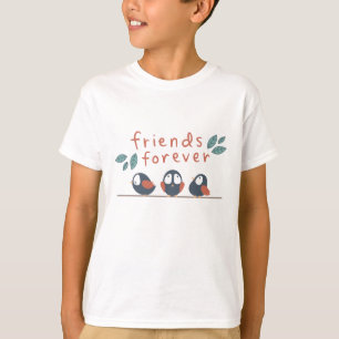 Camiseta Pássaros Melhor Amigo