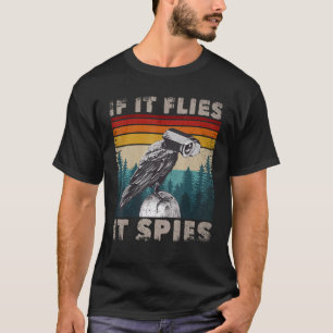 Camiseta Pássaros não são verdadeiros filhotes de carne de