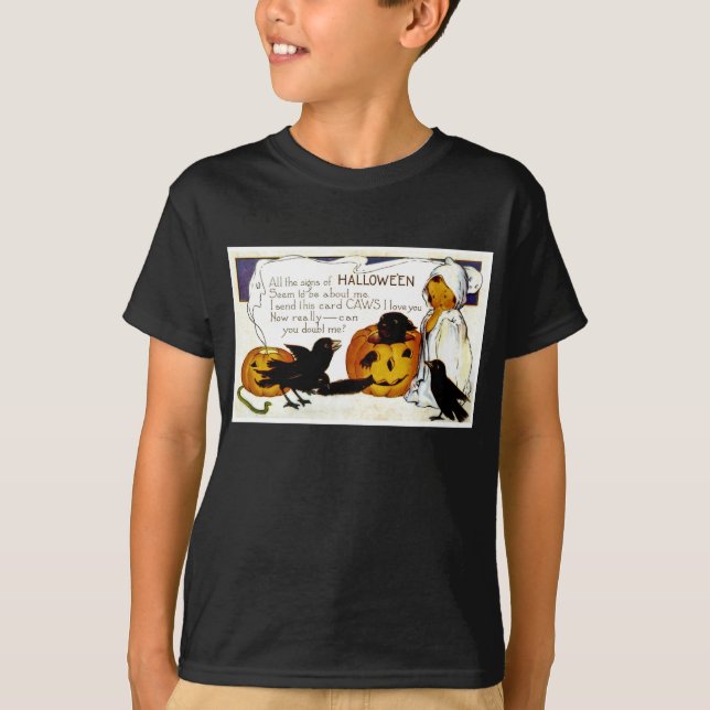 Camiseta Pássaros negros (Frente)