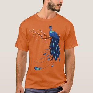 Camiseta Pássaros Ornamentais Pavão Pavão