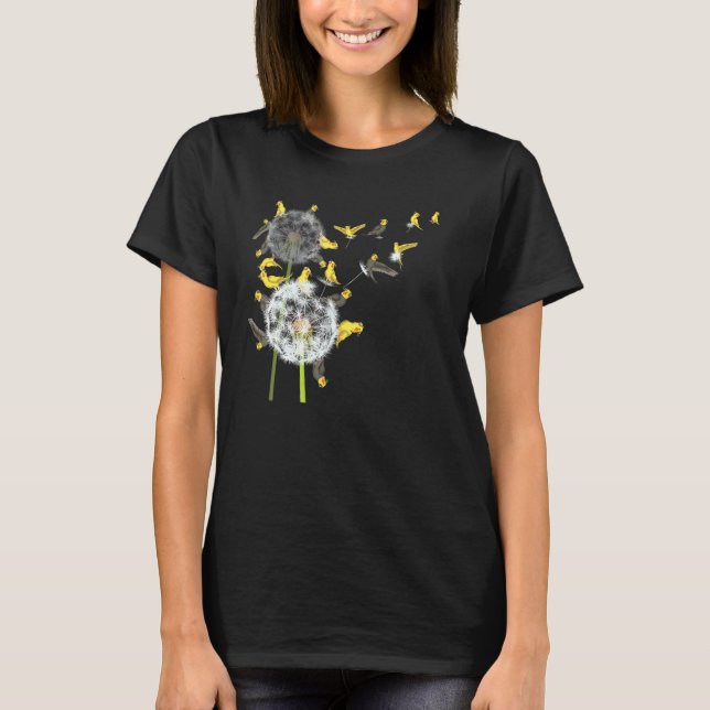 Camiseta Pássaros Papagaio Dandelion Cockatiel (Frente)