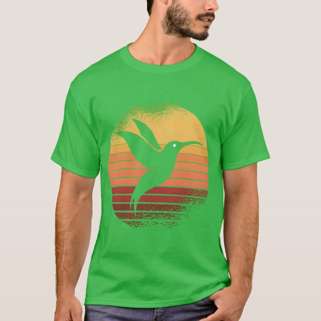 Camiseta Pássaros-solários, beija-flores Aves engraçado (Frente)