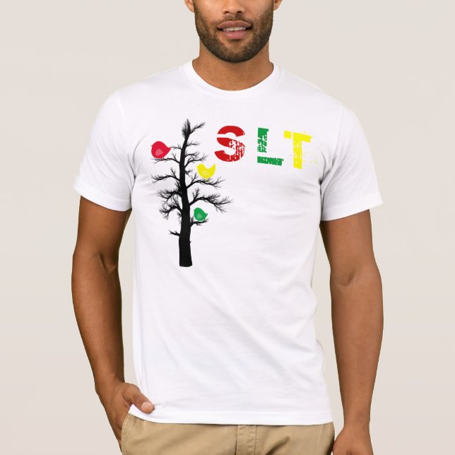 Camiseta Pássaros sul de Lake Tahoe Rasta (Frente)