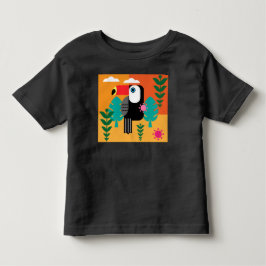 Camiseta Pássaros tropicais tucanos