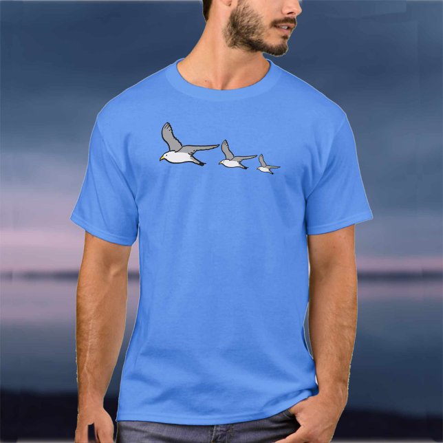 Camiseta Pássaros Voadores (Criador carregado)