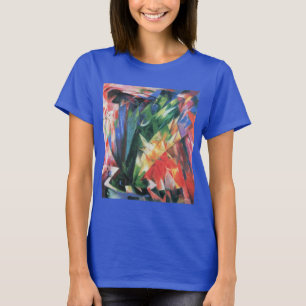 Camiseta Pássaros (Vogel) por Franz Marc, Arte Cubista Vint