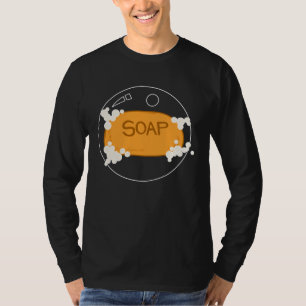 Camiseta Passatempo de Fabricação de Bolhas de Sabão Fabric