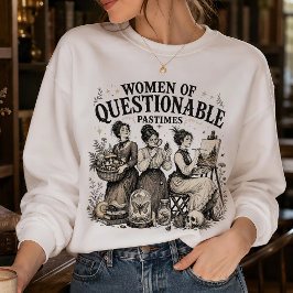 Camiseta Passatempos Questionáveis de Mulheres Feministas V