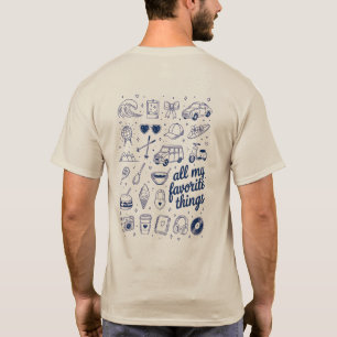 Camiseta Passatempos Retro e Estética de Viagem