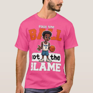 Camiseta Passe A Bola Não A Culpa - Presente De Basquete