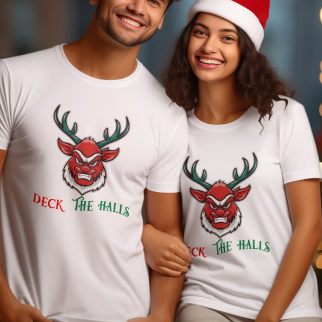 Camiseta Passe a Reindeer dos corredores (Criador carregado)
