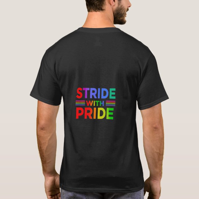 Camiseta Passe com o Orgulho. (Verso)