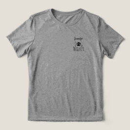 Camiseta 'Passeador de Cães' Minimalista Charmoso Personali