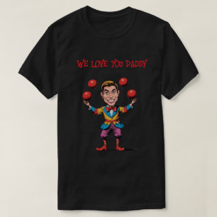 Camiseta Passeando com o Pai - Dia dos Pais Hilários