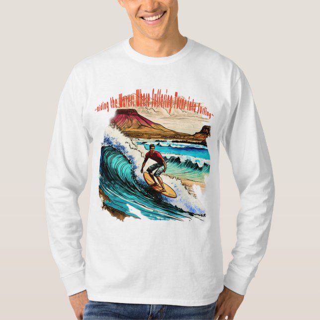 Camiseta Passear A Onda (Frente)
