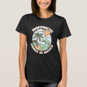 Camiseta Passear As Ondas Percorrendo Ondas Surfando