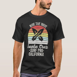 Camiseta Passear Os Papais noeis De Ondas Cruz Surf Pro Cal