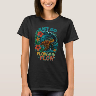 Camiseta Passear pela lente - O Fluxo de Tartarugas do Mar